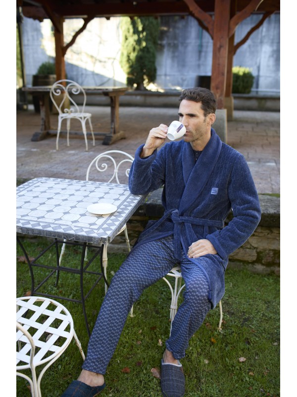 Bata de hombre patron smoking