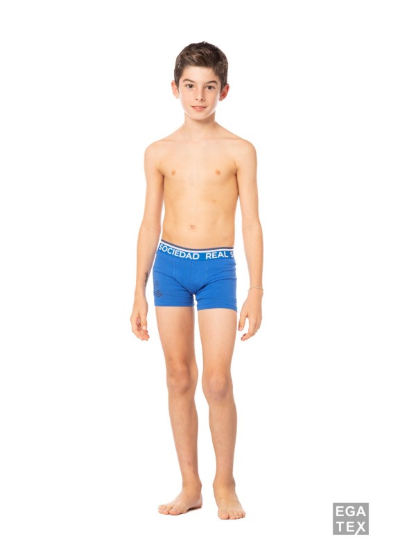 Boxer azulón infantil Real...