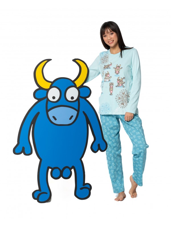 Pijama estampado yoga