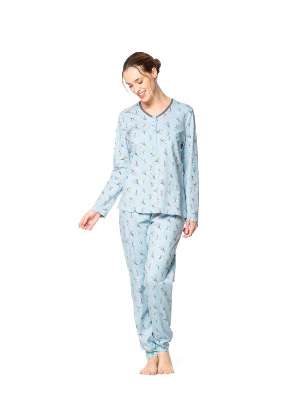 Pijama de mujer con tapeta...
